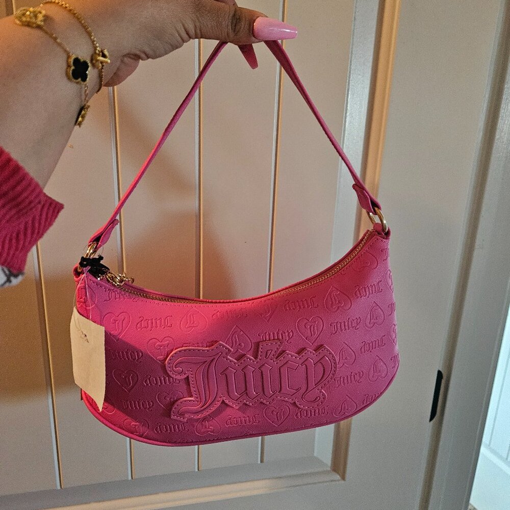 Bnwt Juicy Couture pink shoulder bag